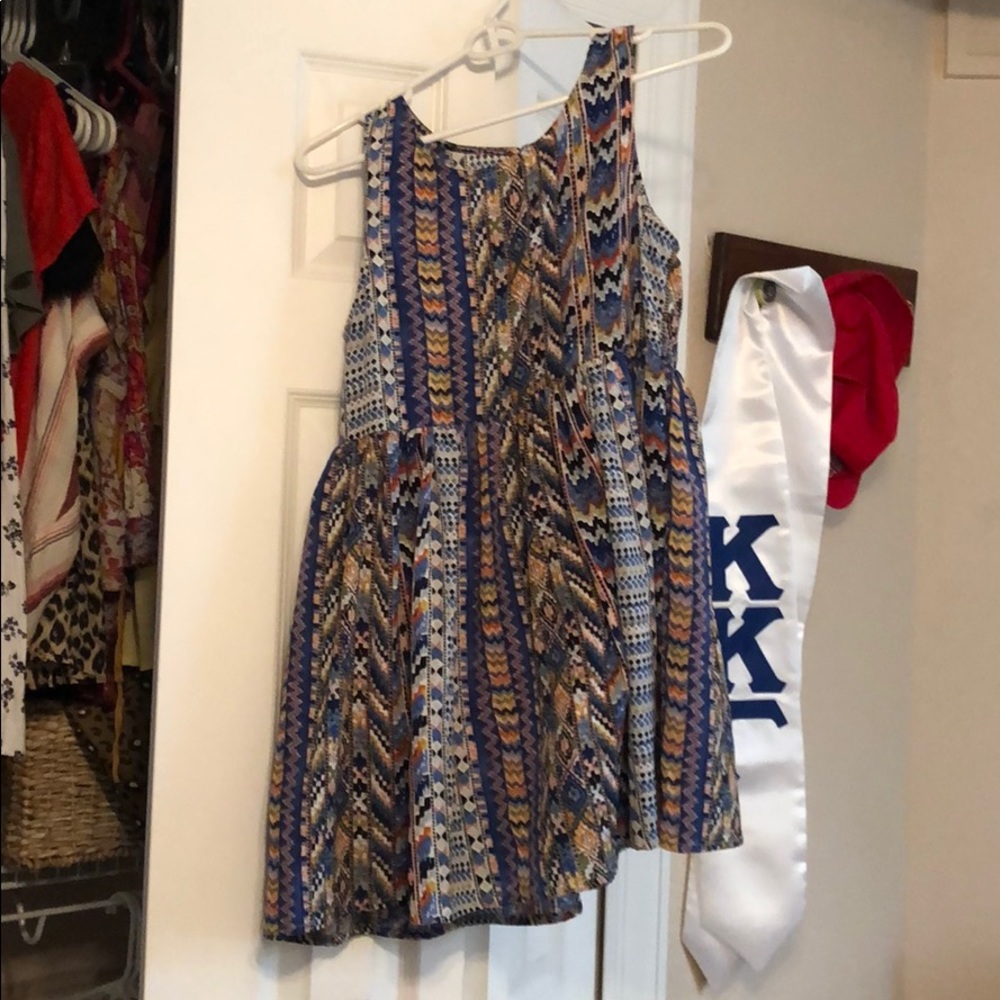 Tobi patterned sun dress